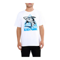 Black Pyramid Cyber Shark Men’s T-Shirt – White/Blue