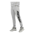 Black Pyramid Slant Zipper Men’s Jogger Pants – Heather Grey