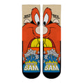 Yosemite Sam - Split Face Crew Socks