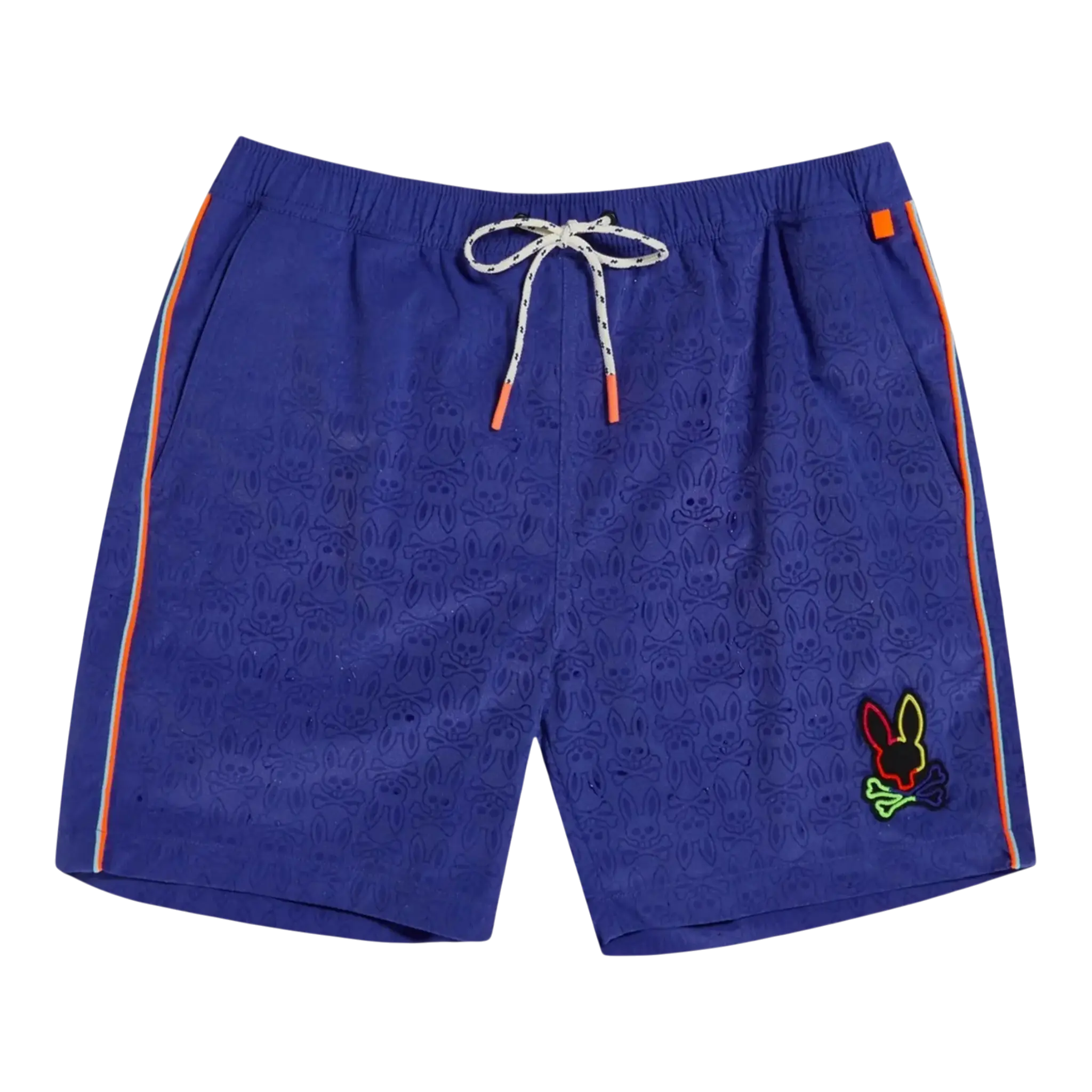 Psycho Bunny Leo Hydrochromic Men Swim Trunks Sapphire Blue