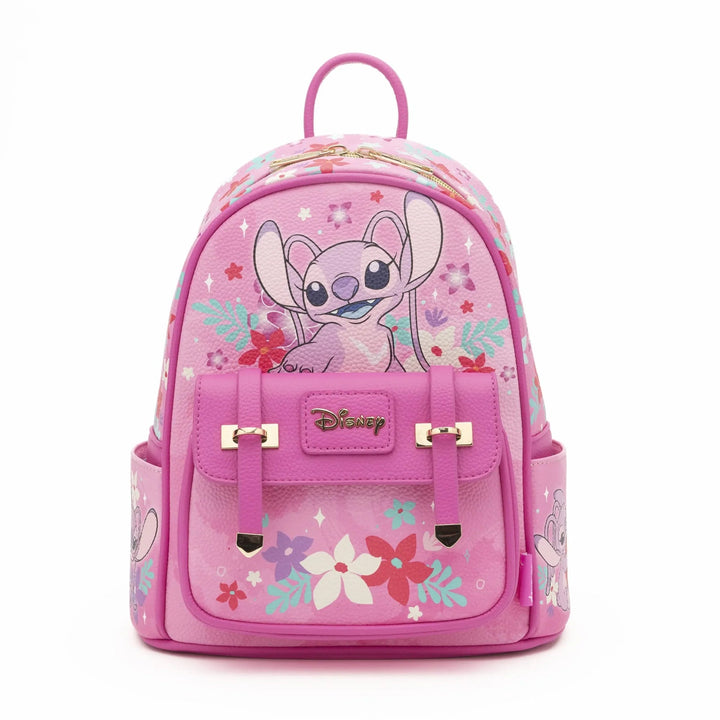 Disney Lilo And Stitch - Angel 11" Vegan Leather Mini Backpack