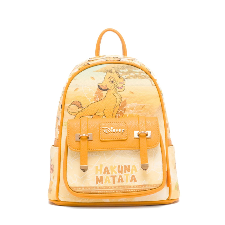 Disney The Lion King 11" Vegan Leather Mini Backpack With Dust Cover