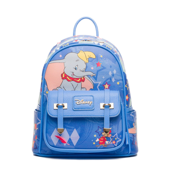 Disney Dumbo - 11" Vegan Leather Mini Backpack With Dust Cover