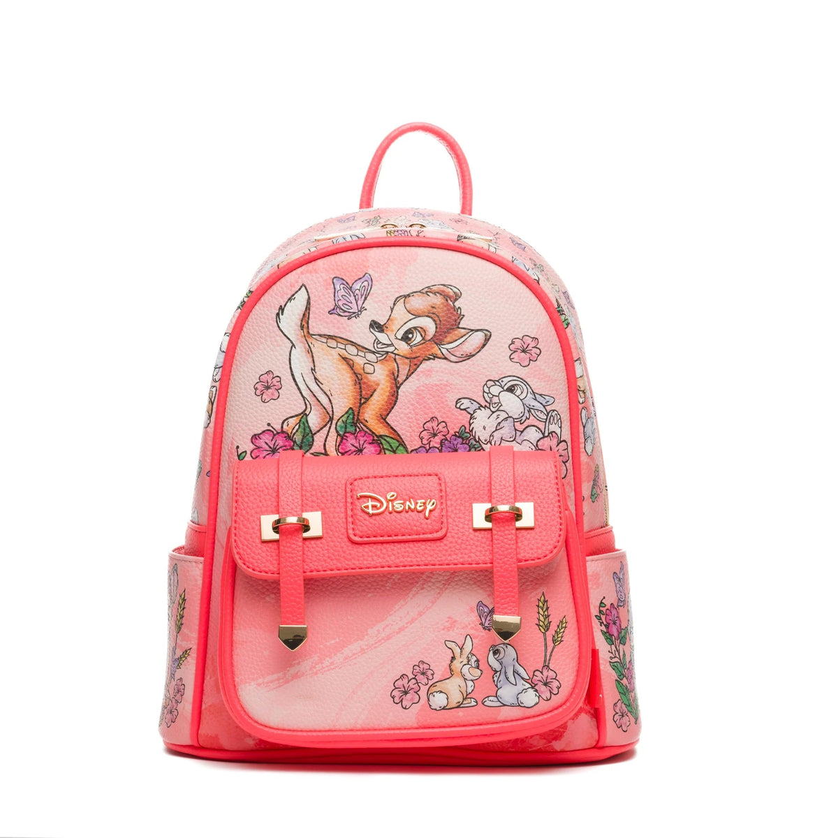 Disney Bambi 11" Vegan Leather Mini Backpack With Dust Cover