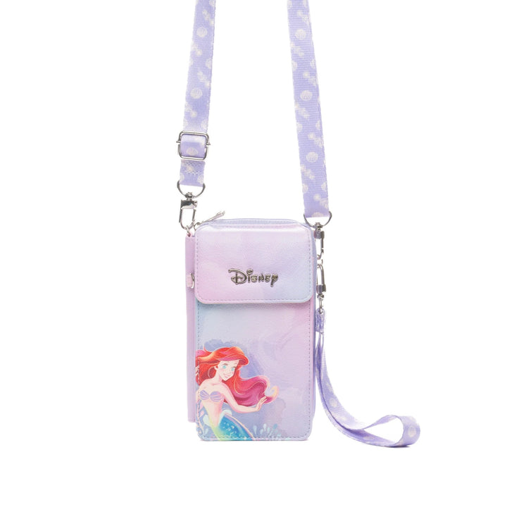 Disney Ariel Vegan Leather Crossbody Wallet