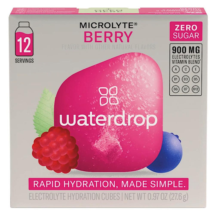 'Berry' Rapid Hydration Cubes (12CT)
