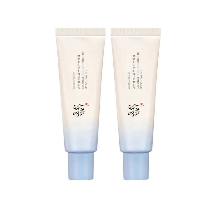 Relief Sun Aqua-Fresh: Rice + B5 SPF 50+ PA++++ (2-Packs)