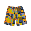 Psycho Bunny Henry Deco Kids Swim Trunks Navy