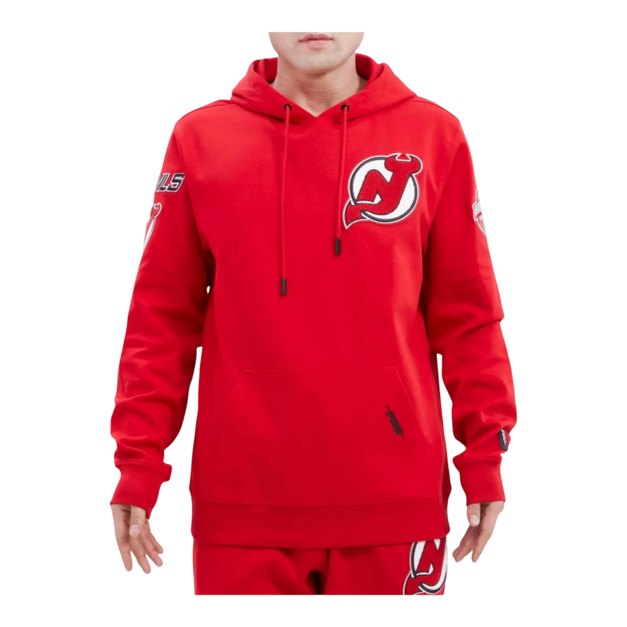 Pro Standard NHL New Jersey Devils Classic Pull-Over Men Hoodie Red