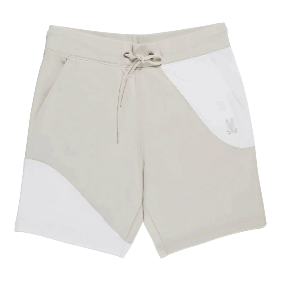 Psycho Bunny Kenney Men Sweatshorts Natural Linen
