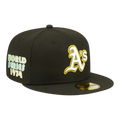 New Era 59Fifty Oakland Athletics Citrus Pop Fitted Hat Black/Green