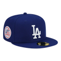 New Era 59Fifty Los Angeles Dodgers 1988 World Series Patch Up Fitted Hat Royal