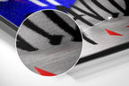 WONDERWALL ‘L’Atelier Fun Collection’ Lightning Bolt Musician Portrait Brushed Aluminum Dibond Wall Art