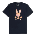 Psycho Bunny Newell Graphic Men Big and Tall T-Shirt Navy