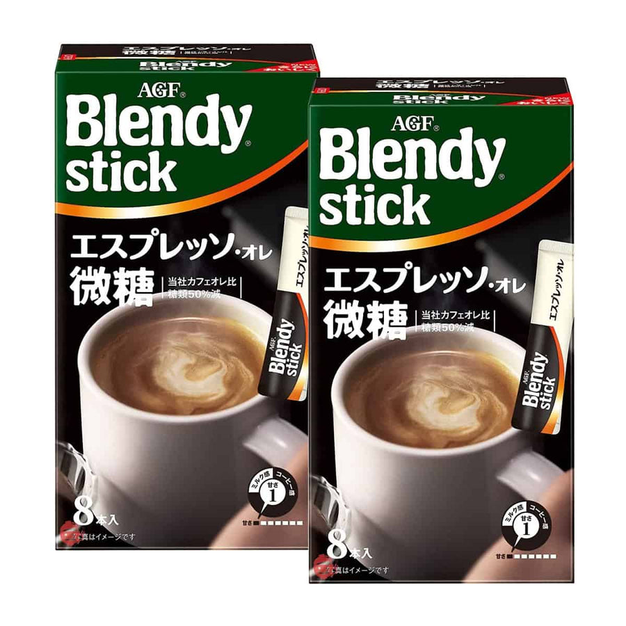 Blendy Stick Espresso Au Lait 8 Sticks x 2 Boxes