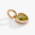 August 'Radiance' Heart Birthstone Charm - WONDERWALL
