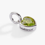 August 'Radiance' Heart Birthstone Charm - WONDERWALL