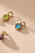 August 'Radiance' Heart Birthstone Charm - WONDERWALL