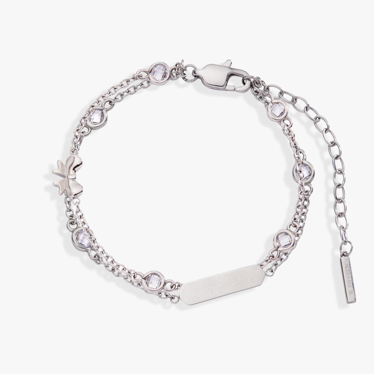 Bow Chain Double Strand Bracelet - WONDERWALL