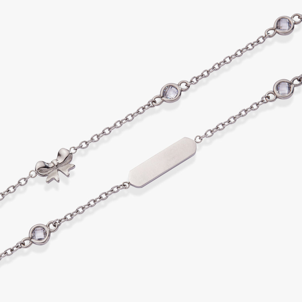 Bow Chain Double Strand Bracelet - WONDERWALL