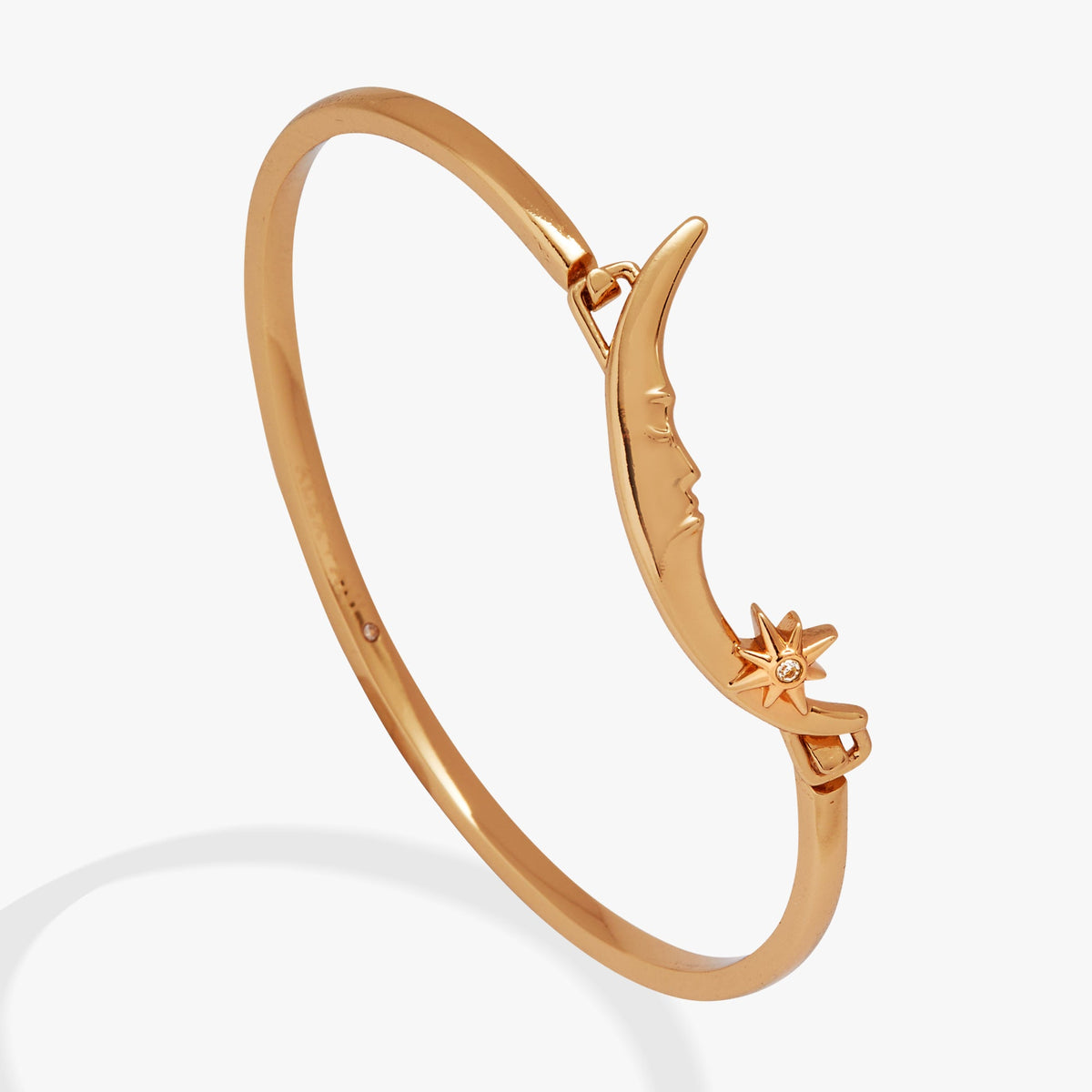 Crescent Moon Tension Bangle - WONDERWALL