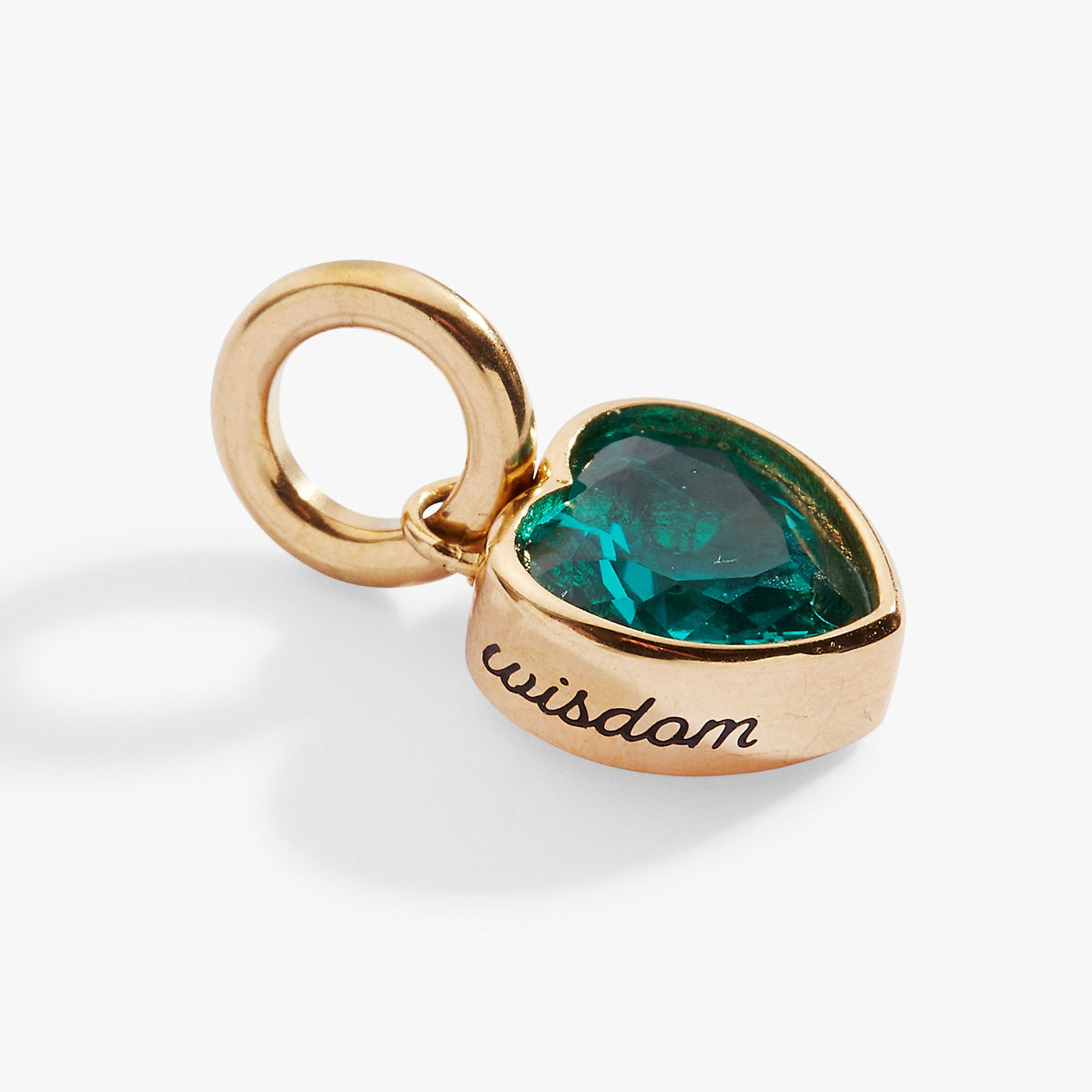 December 'Wisdom' Heart Birthstone Charm - WONDERWALL