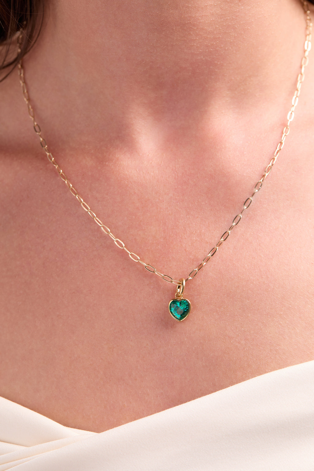 December 'Wisdom' Heart Birthstone Charm - WONDERWALL