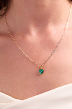 December 'Wisdom' Heart Birthstone Charm - WONDERWALL