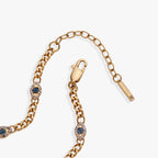 Evil Eye Curb Chain Inline Bracelet - WONDERWALL