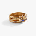Evil Eye Stacking Ring Set of 3 - WONDERWALL