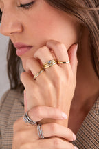 Evil Eye Stacking Ring Set of 3 - WONDERWALL