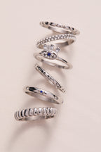 Evil Eye Stacking Ring Set of 3 - WONDERWALL