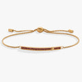 February Everyday Birthstone Pave Bolo Bracelet - WONDERWALL