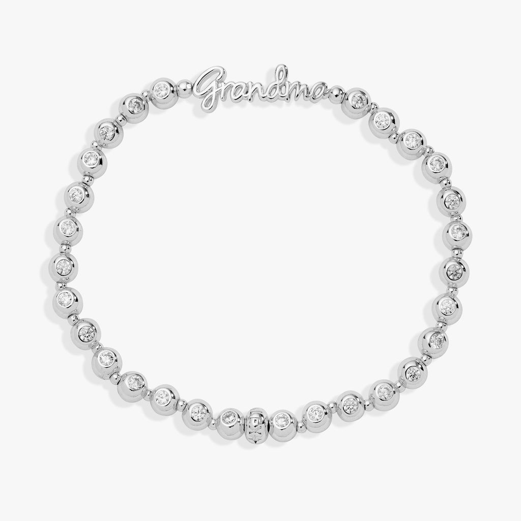 Grandma Elongated Crystal Stretch Bracelet - WONDERWALL