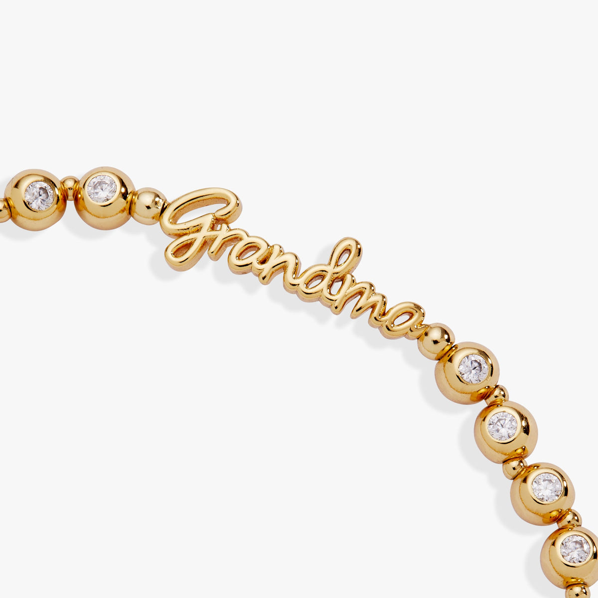 Grandma Elongated Crystal Stretch Bracelet - WONDERWALL