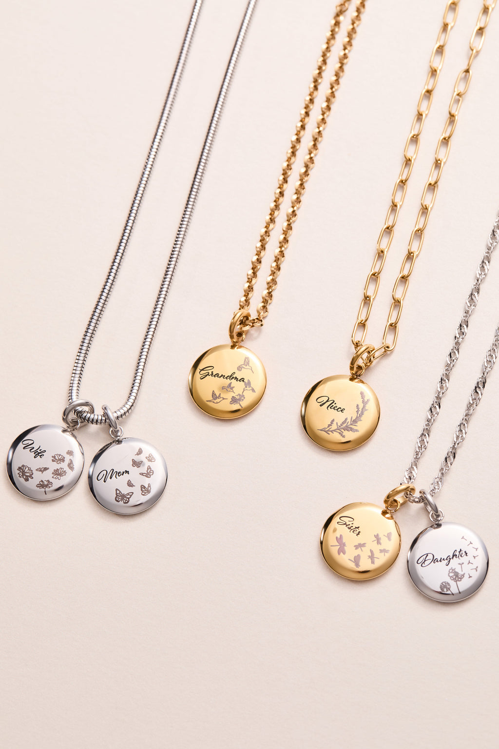 Grandma Hummingbird Disc Charm - WONDERWALL