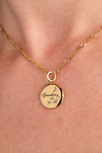 Grandma Hummingbird Disc Charm - WONDERWALL