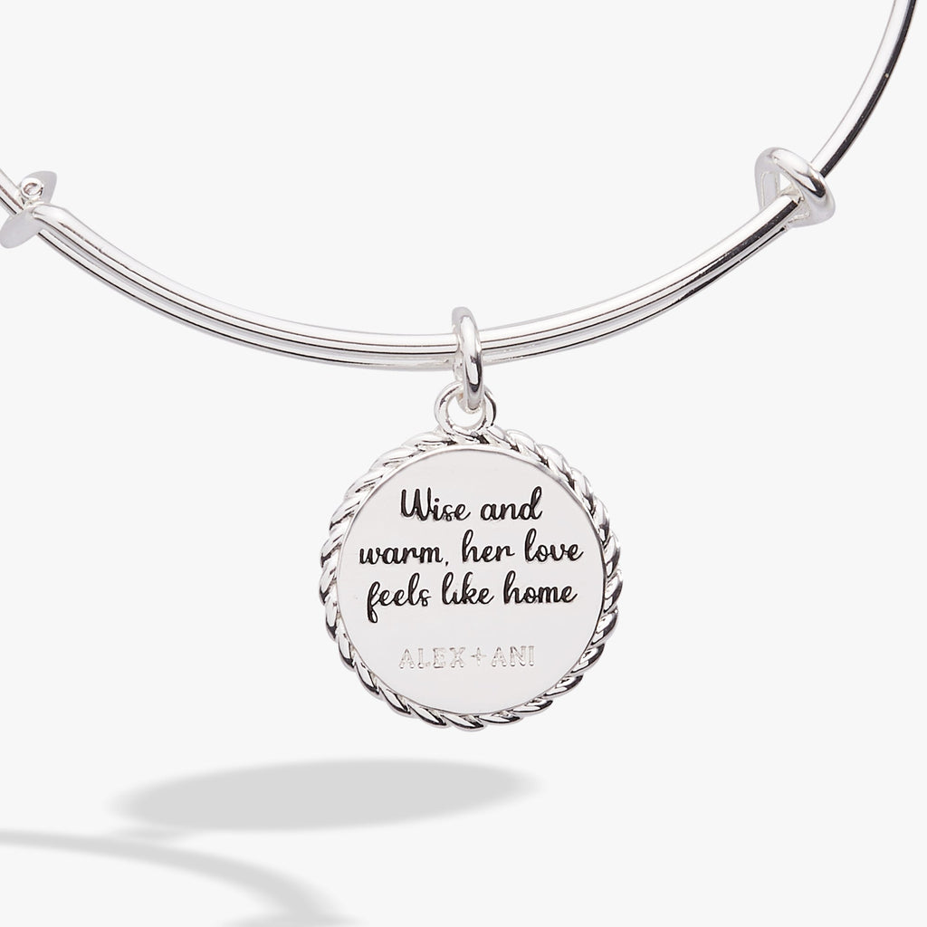 Grandma 'Wise And Warm, Her Love Feels Like Home' Charm Bangle - WONDERWALL