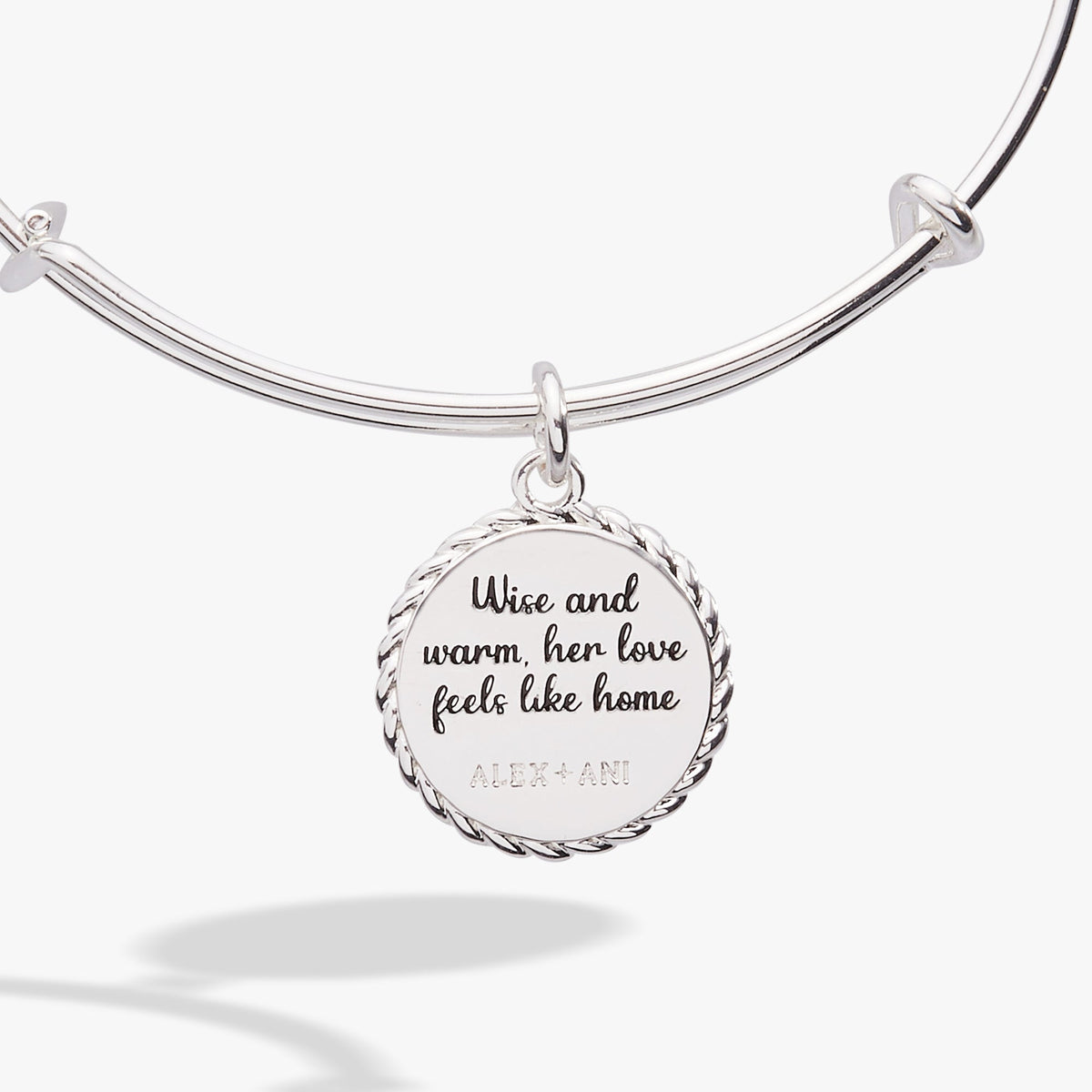 Grandma 'Wise And Warm, Her Love Feels Like Home' Charm Bangle - WONDERWALL