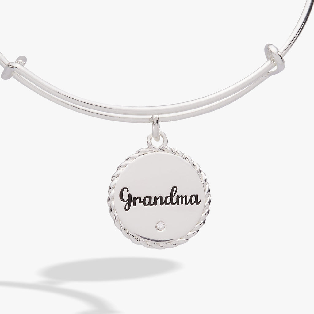 Grandma 'Wise And Warm, Her Love Feels Like Home' Charm Bangle - WONDERWALL