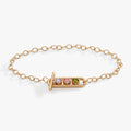 Heart Crystal Toggle Bracelet - WONDERWALL