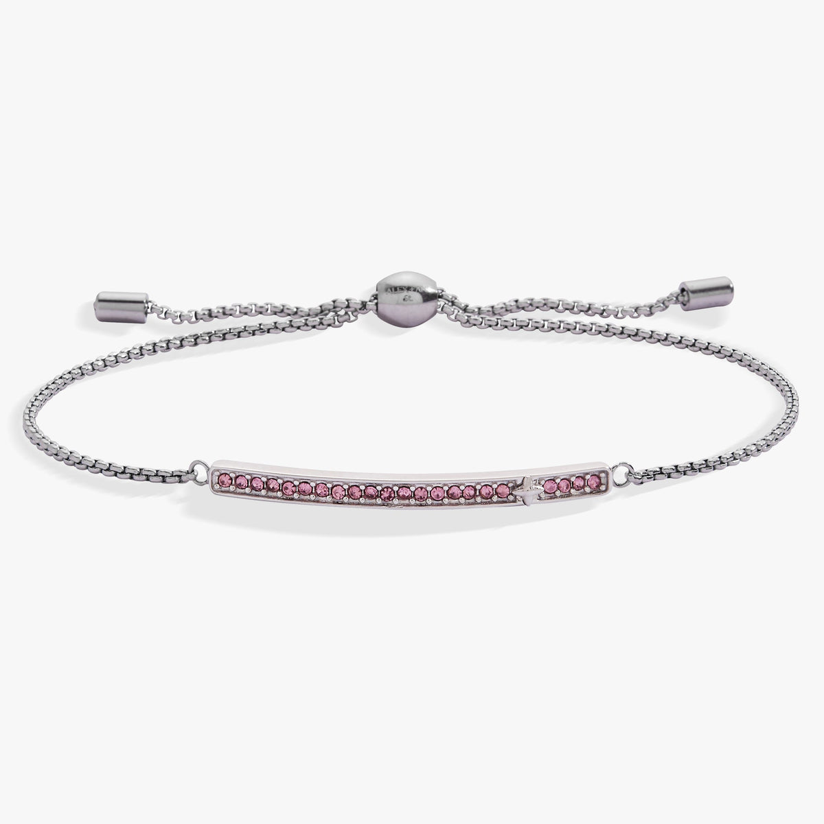 June Everyday Birthstone Pave Bolo Bracelet - WONDERWALL