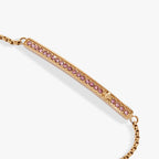 June Everyday Birthstone Pave Bolo Bracelet - WONDERWALL