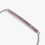 June Everyday Birthstone Pave Bolo Bracelet - WONDERWALL