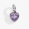 June 'Luck' Heart Birthstone Charm - WONDERWALL