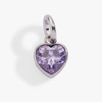 June 'Luck' Heart Birthstone Charm - WONDERWALL