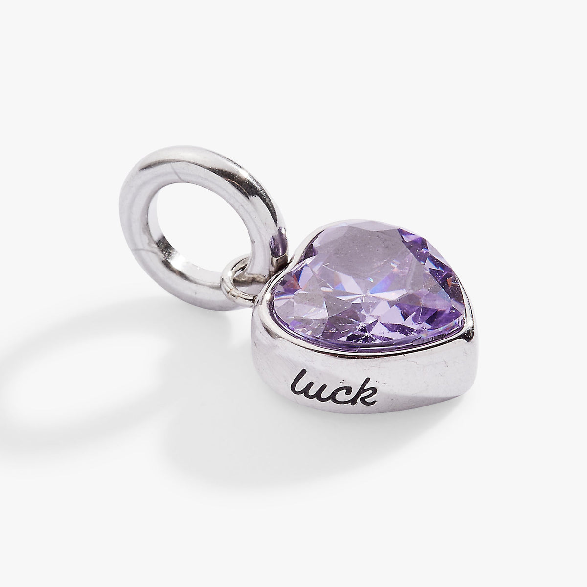 June 'Luck' Heart Birthstone Charm - WONDERWALL