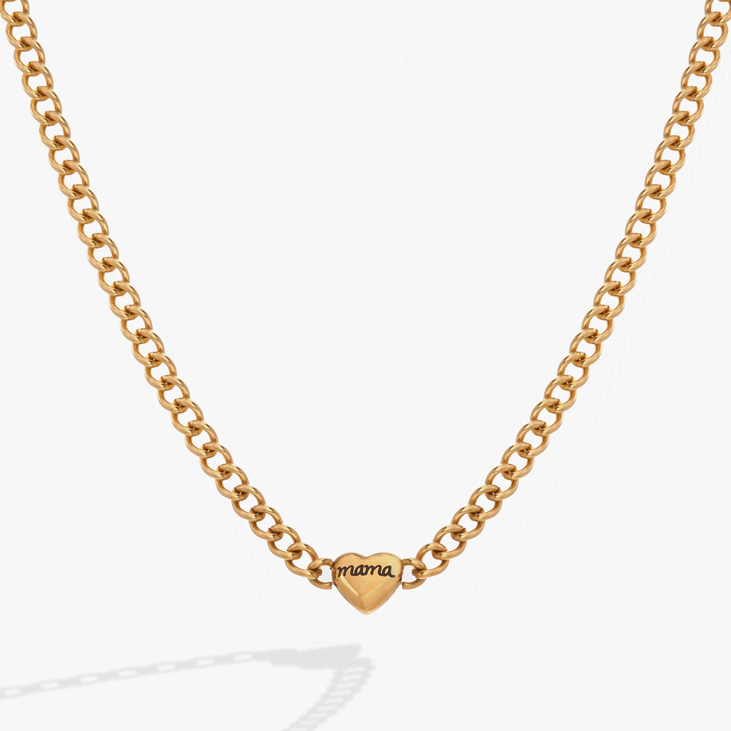 Mama Curb Chain Necklace - WONDERWALL