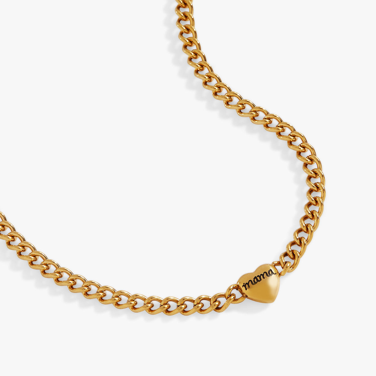 Mama Curb Chain Necklace - WONDERWALL