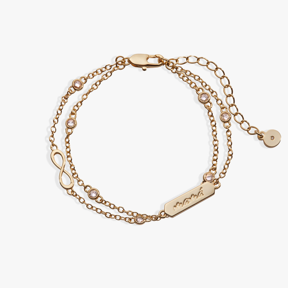 Mamá Infinity Chain Double Strand Bracelet - WONDERWALL